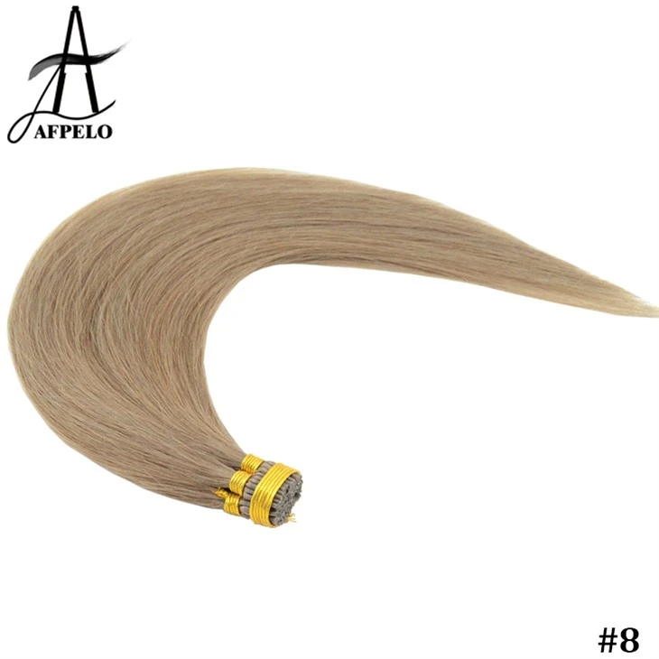 Sambungan Rambut Manusia Coklat Muda